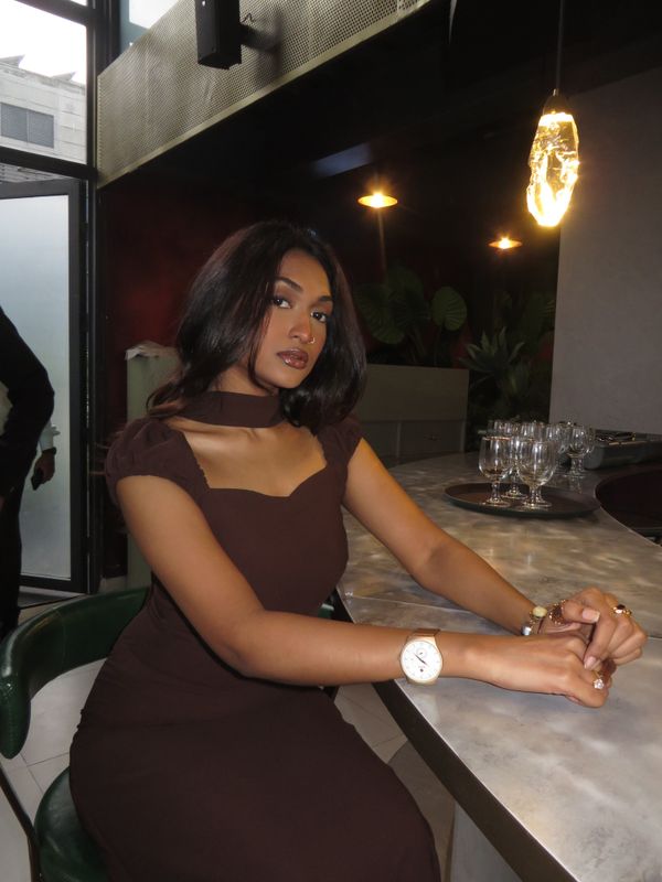 Coffee'd Up Dress - Image 7