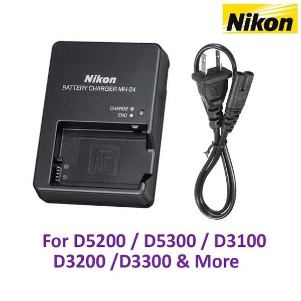 Nikon MH-24 Quick Charger for Nikon EN-EL14 or EN-EL14a Batter