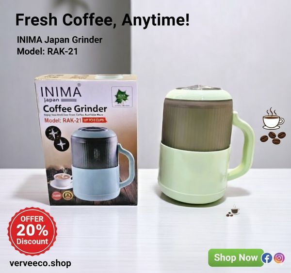 INIMA Electric Grinder – 1500W, ইলেকট্রিক গ্রাইন্ডার – শক্তিশালী ও স্মার্ট গ্রাইন্ডিং