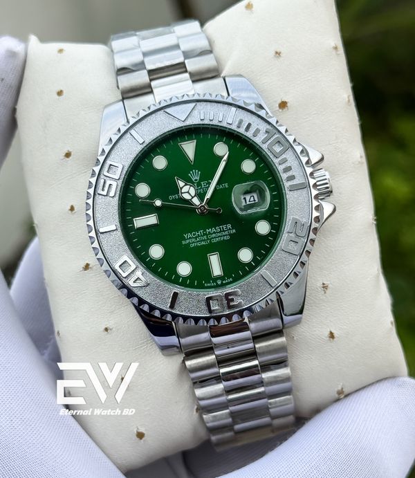 ROLEX YEACH MASTER GREEEN DIAL