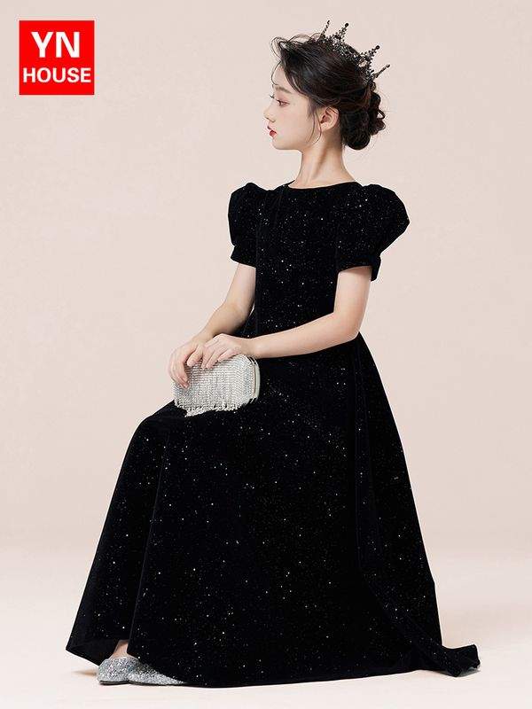 Imported đš Girlsâ Princess Performance Dress â Birthday & Catwalk Outfit