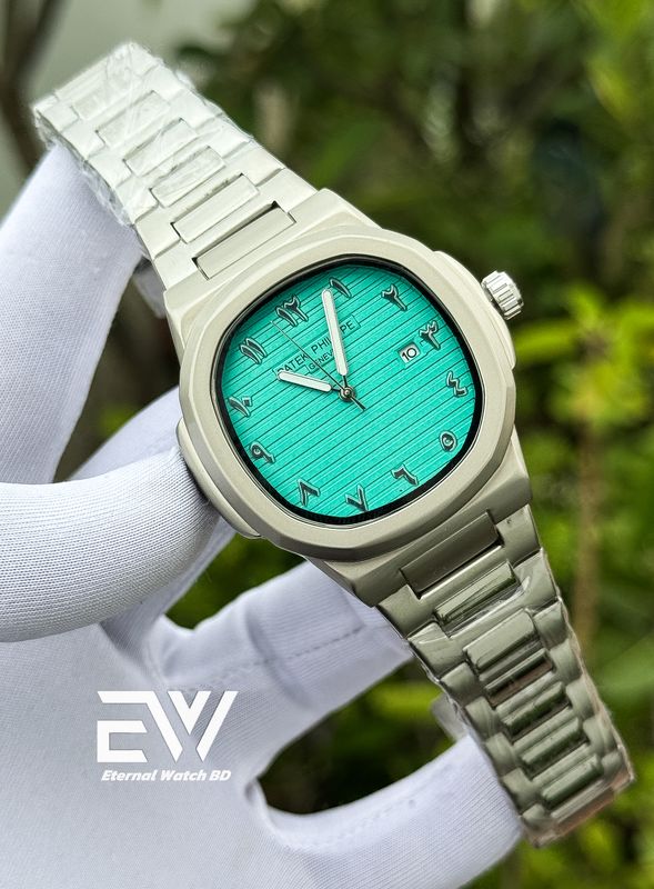 PATEK PHILLIPE NAUTILUS ARABIC TIFFANY DIAL MATTE BODY