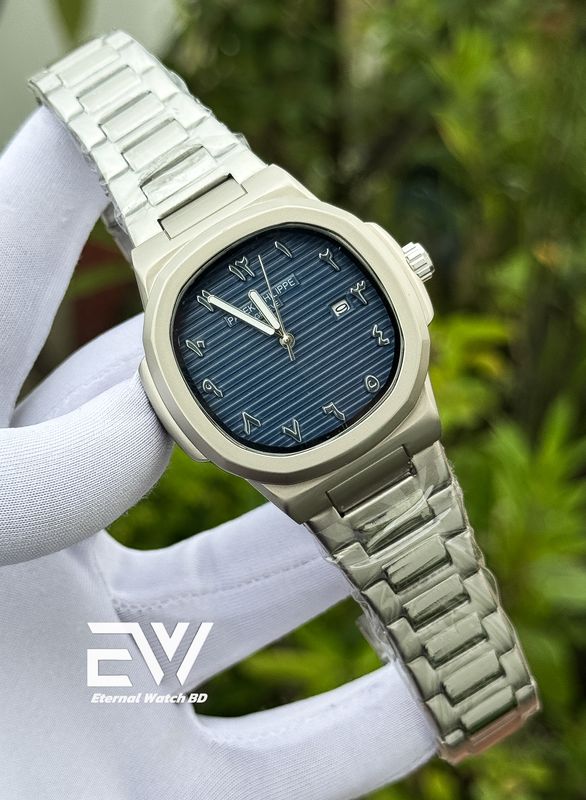 PATEK PHILLIPE NAUTILUS ARABIC BLUE DIAL MATTE BODY