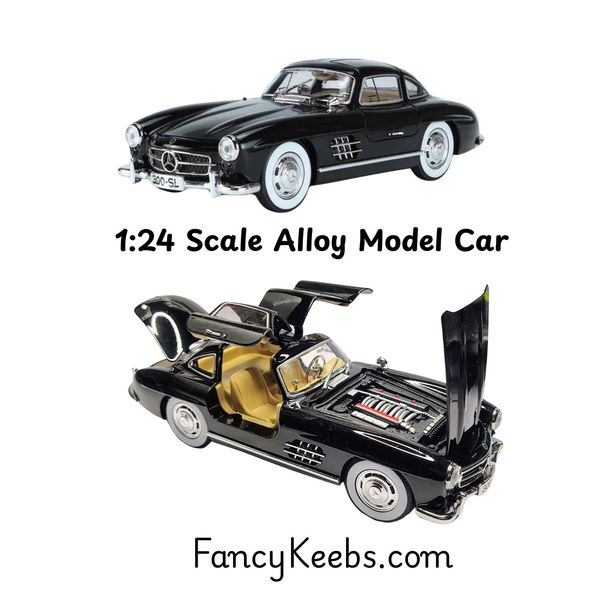 Mercedes-Benz 300-SL Alloy Model Car Door-Openable 1:24 Scale