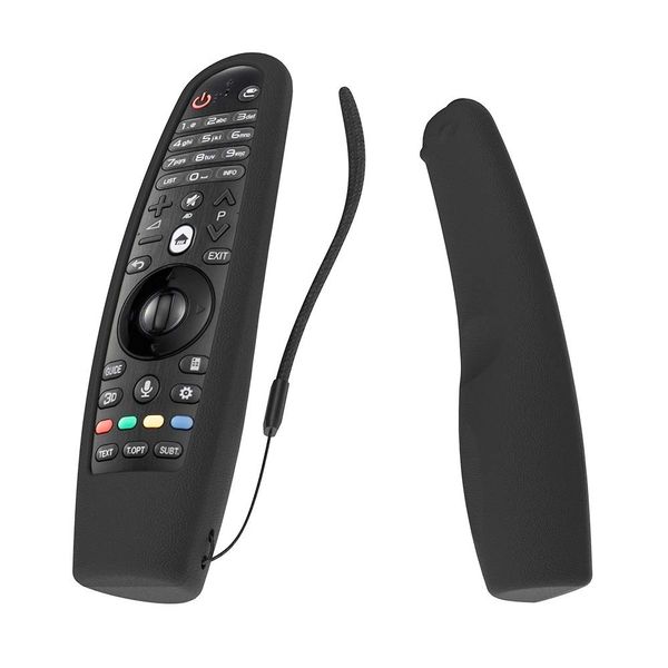 Silicone Remote Cover for LG Magic Remote, Lightweight Protective Case with Lanyard