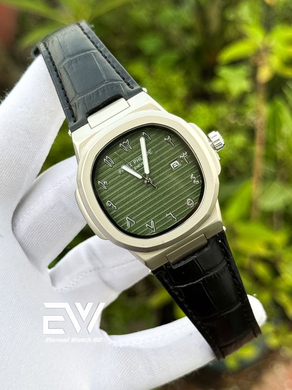 PATEK PHILLIPE ARABIC NAUTILUS OLIVE DIAL