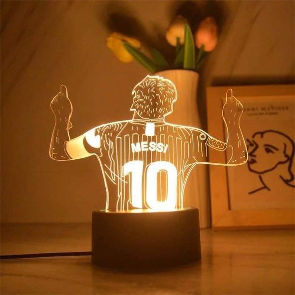 Messi 3D Lamp