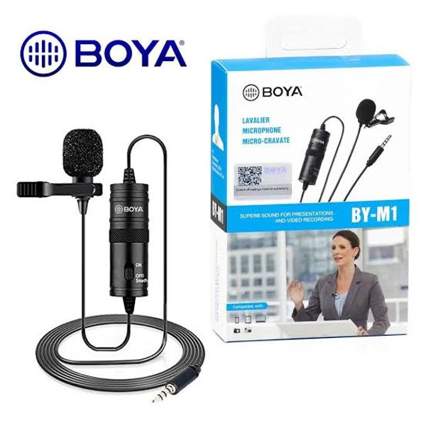 Boya BY-M1 Omnidirectional Lavalier Microphone (Original)