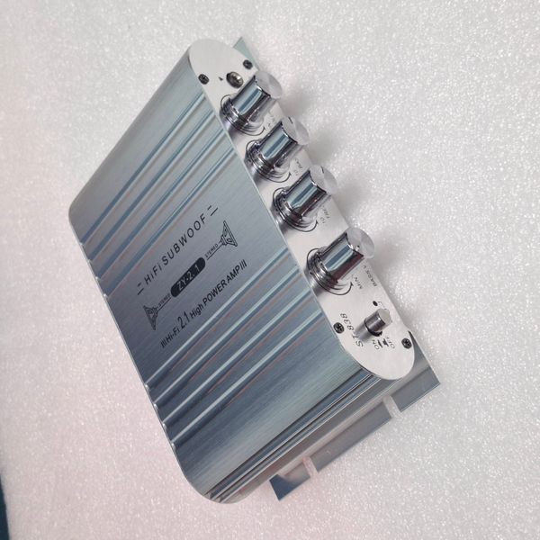 ST-838 + BT 2.1 Ampilifier Silver Colour