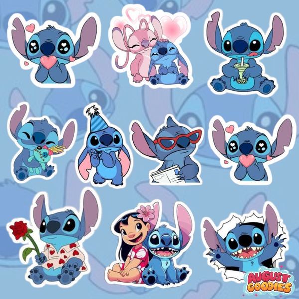 Stitch sticker set 01
