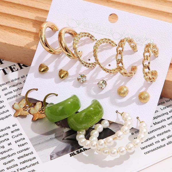 9 pairs of Earrings set