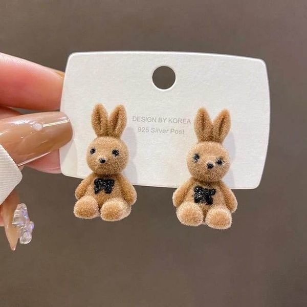 Cute bear earrings