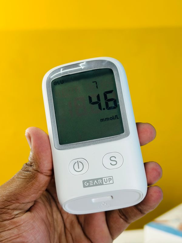 GearUP BGM-20 Diabetes Measuring Machine/ Blood Glucose Meter With 25 Test Strips