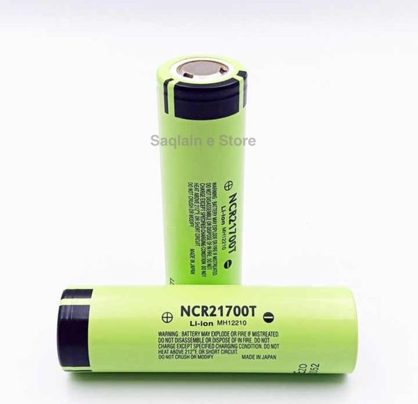 NCR21700T Rechargeable 3.7V 3500mAh Li-ion Battery (Made in Japan)