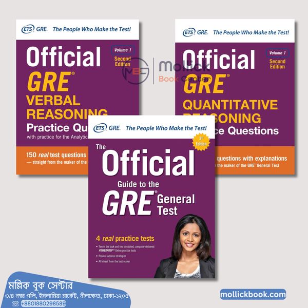 Official GRE Prep Book Set