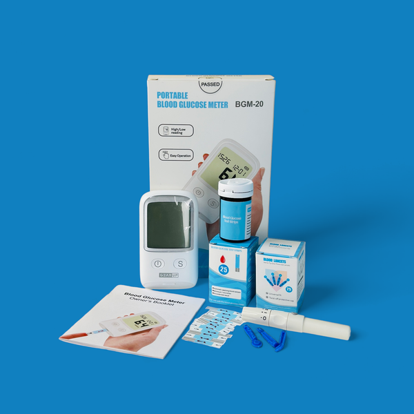 GearUP BGM-20 Diabetes Measuring Machine/ Blood Glucose Meter With 25 Test Strips
