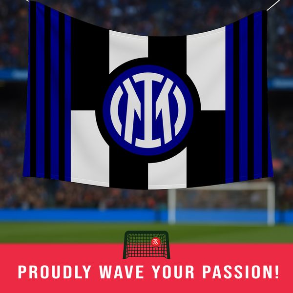 Bleed Blue and Black – Inter Milan Flag for the True Nerazzurri!