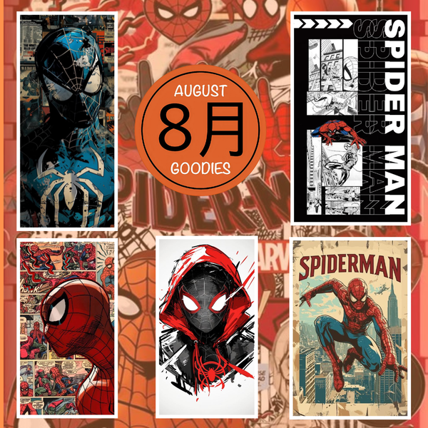 Spider-Man Art Prints Set