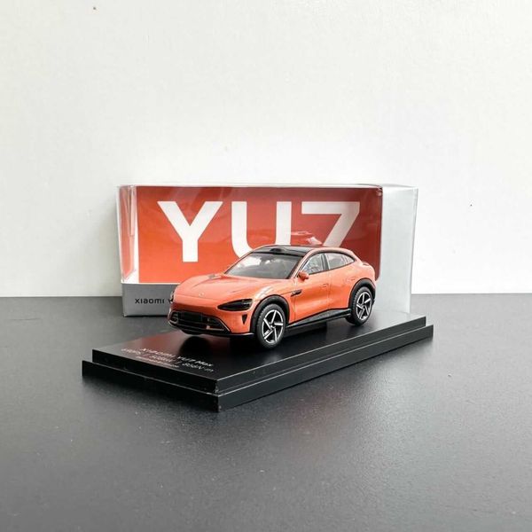 1:64 Xiaomi YU7 Max Lava Orange Diecast Model car