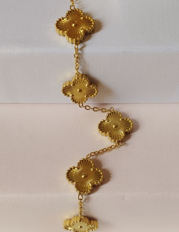 Ellie coin chain bracelet