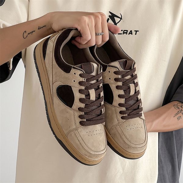Brown Skate Sneakers