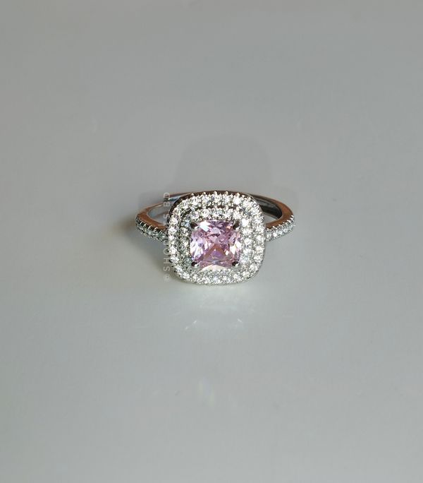 Princess pink ring - adjustable size
