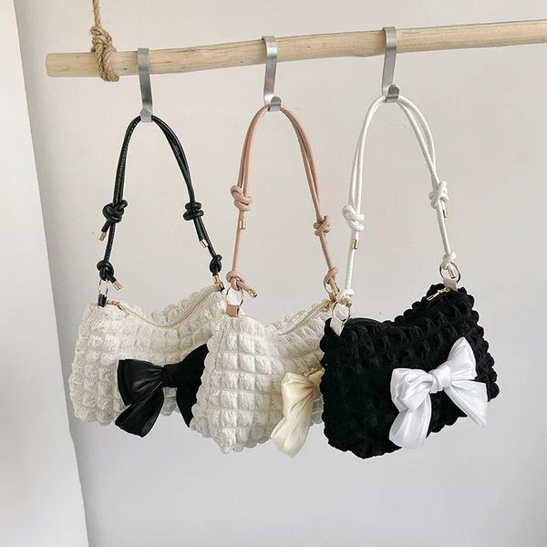 vintage bubble bow design handbag