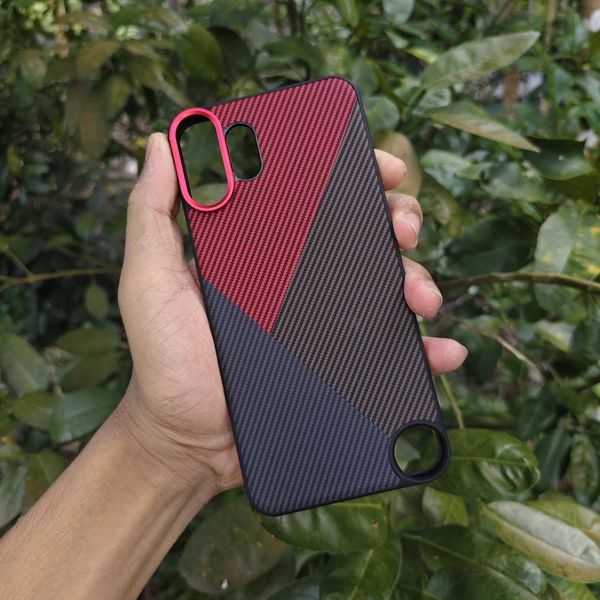 Nothing CMF Phone2Pro leather texture cover Metal Camera Bumper