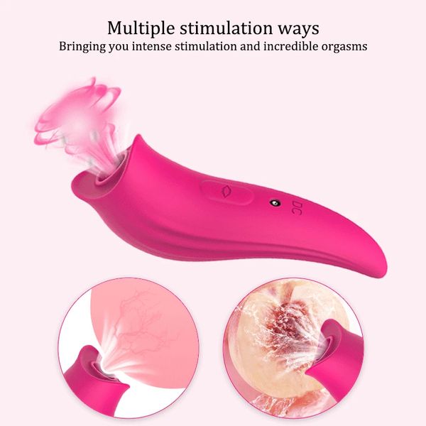 Clitoris Sucker Vibrator Female Clit Nipple Oral Vacuum Stimulator G Spot Vagina Sucking Women Masturbator Sex Toys For Adults