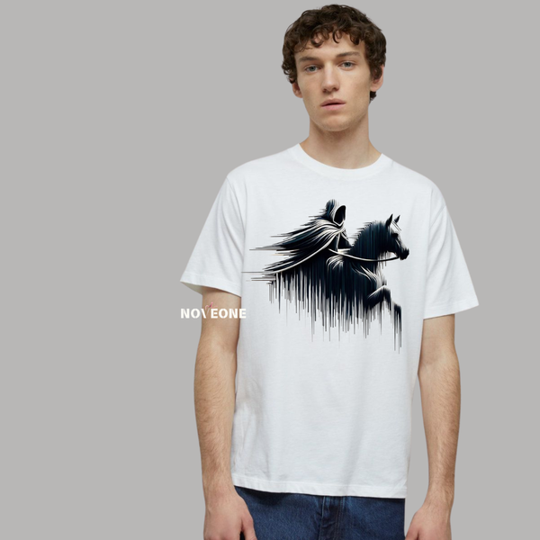 NoveOne N25030– Premium Oversized T-Shirt (Color: White)