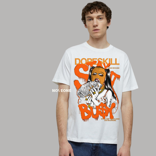 NoveOne N25034– Premium Oversized T-Shirt (Color:White )