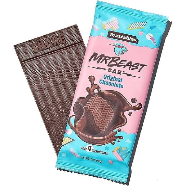 MR BEAST Feastables Original Chocolate Bar - 60g