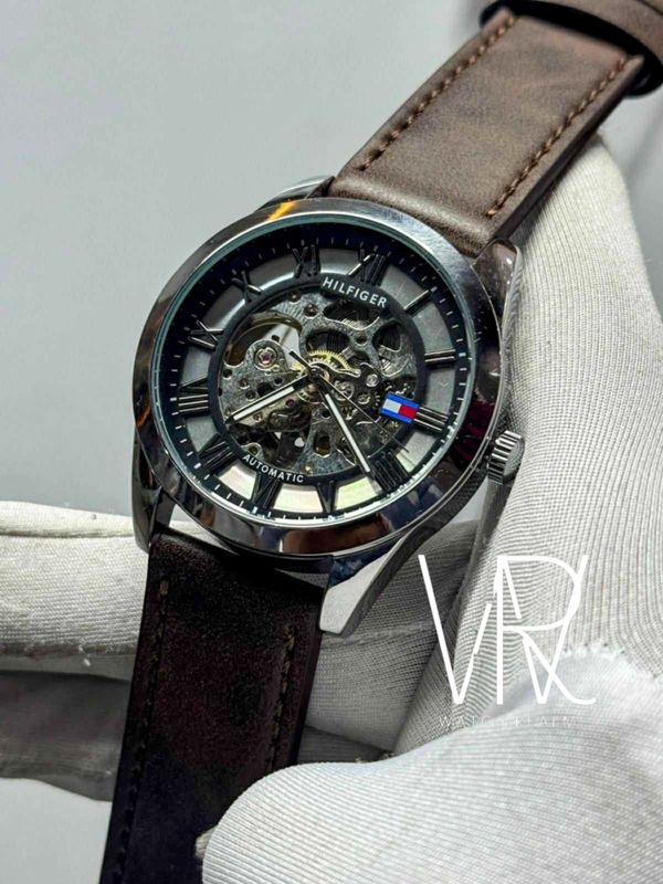 HILFIGER AUTO SKELETON BROWN