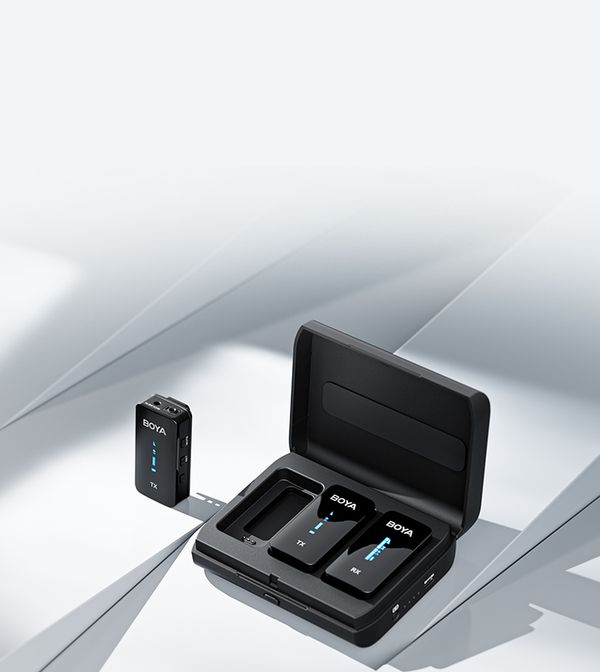 BOYA BY-XM6-K2 2.4GHz Ultra-Compact Wireless Microphone System Kit