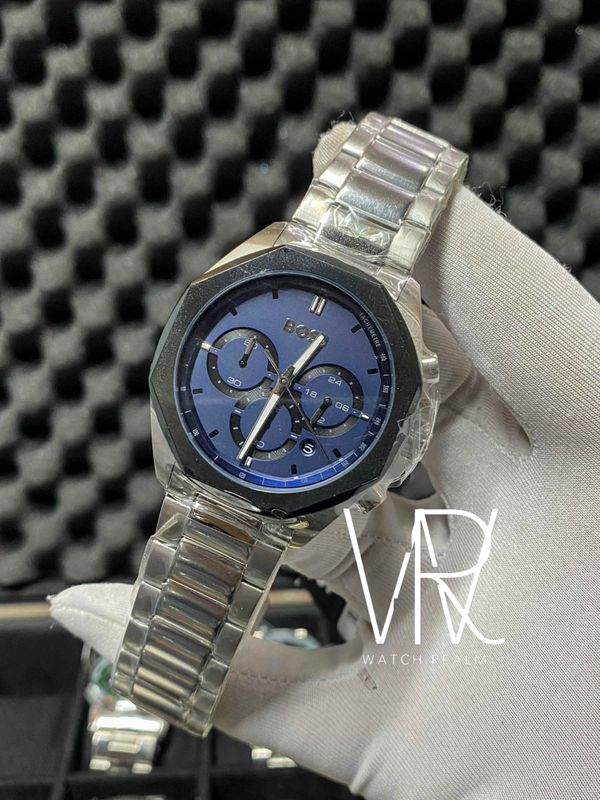 BOSS Cloud Heren Horloge Blue Dial Men's Watch HB1514015