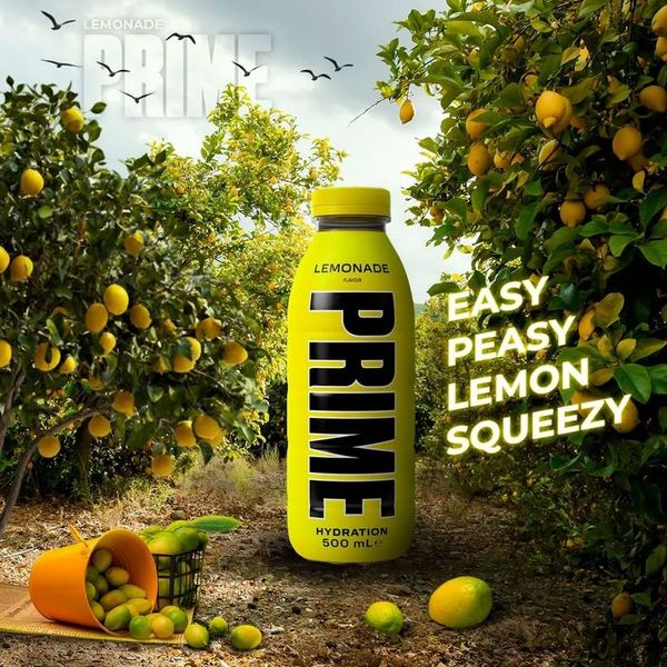 Prime Hydration Lemonade Flavor Drink 500ml