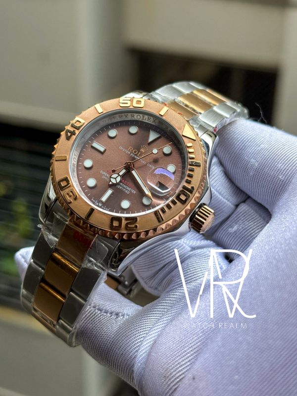 ROLEX YACHTMASTER TWO TONE