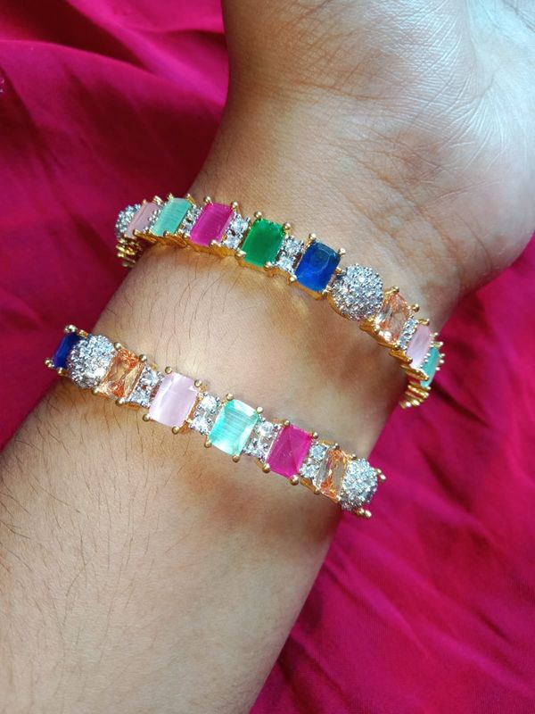 Multi colour bangles