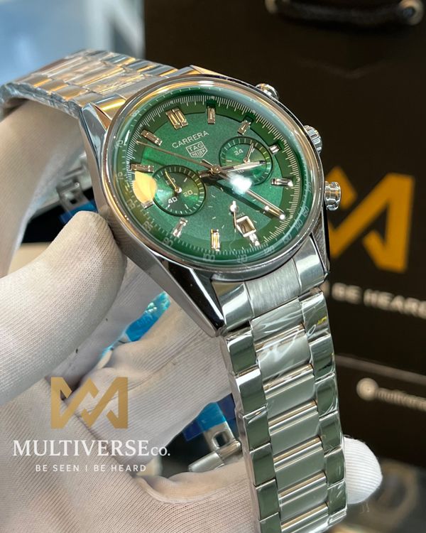 TAG CARRERA CHRONO | GREEN DIAL (AA)