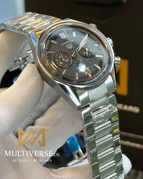 TAG CARRERA CHRONO | BLACK DIAL (AA)