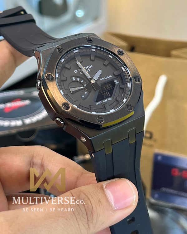 GSHOCK CASIOAK FULL BLACK (AAA)