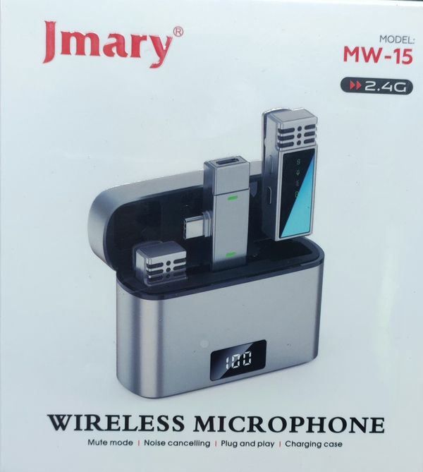 Jmary MW-15 Dual Wireless Microphone