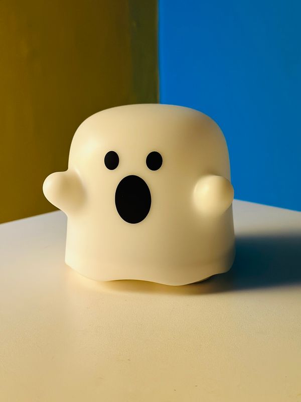Cute Boo Ghost Silicone Lamp Touch Sensor Dimmable LED Ghost Night Lights For Children Bedroom