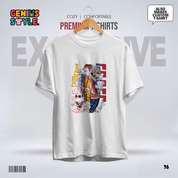 DandaDan Anime Premium Drop Shoulder T-shirt - 36