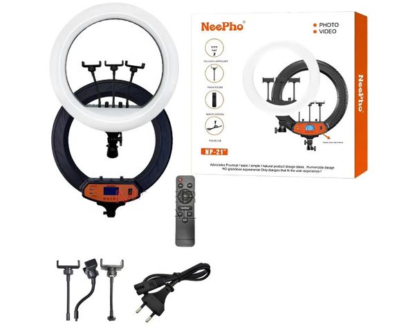 NeePho NP-21 54cm Professional LED Ring Light