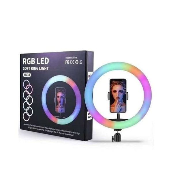 MJ33 RGB LED Soft Ring Light
