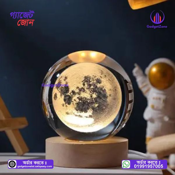 Crystal Galaxy Moon BallđĨ