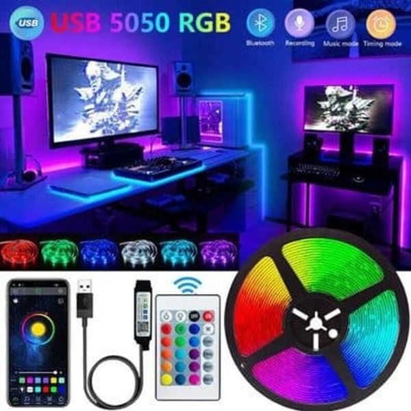 16 ft Strip light premium App Controler + Sound Sensor