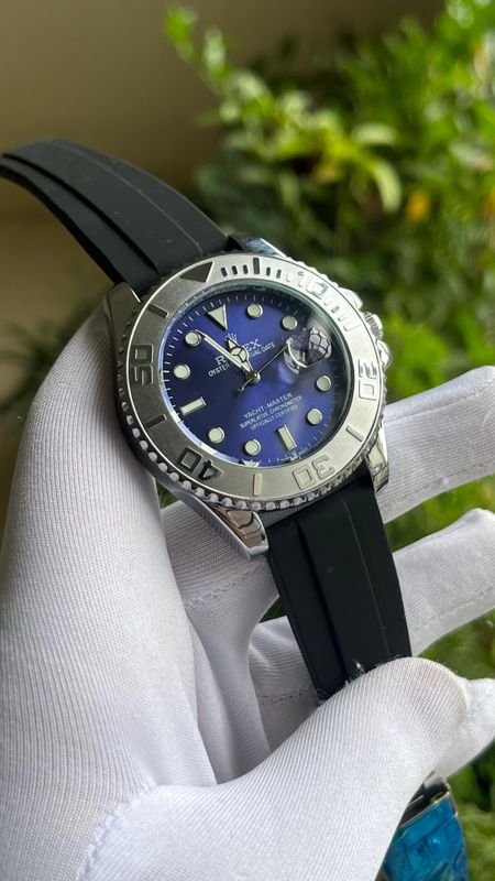 ROYLEX YACHT MASTER SILVER BLUE (AA)