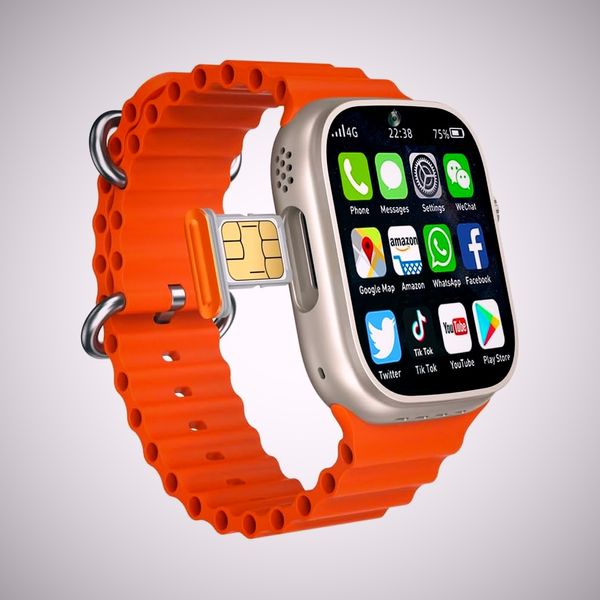 S9 ULTRA 5G Android Sim Support Smartwatch | Dual Camera Setup